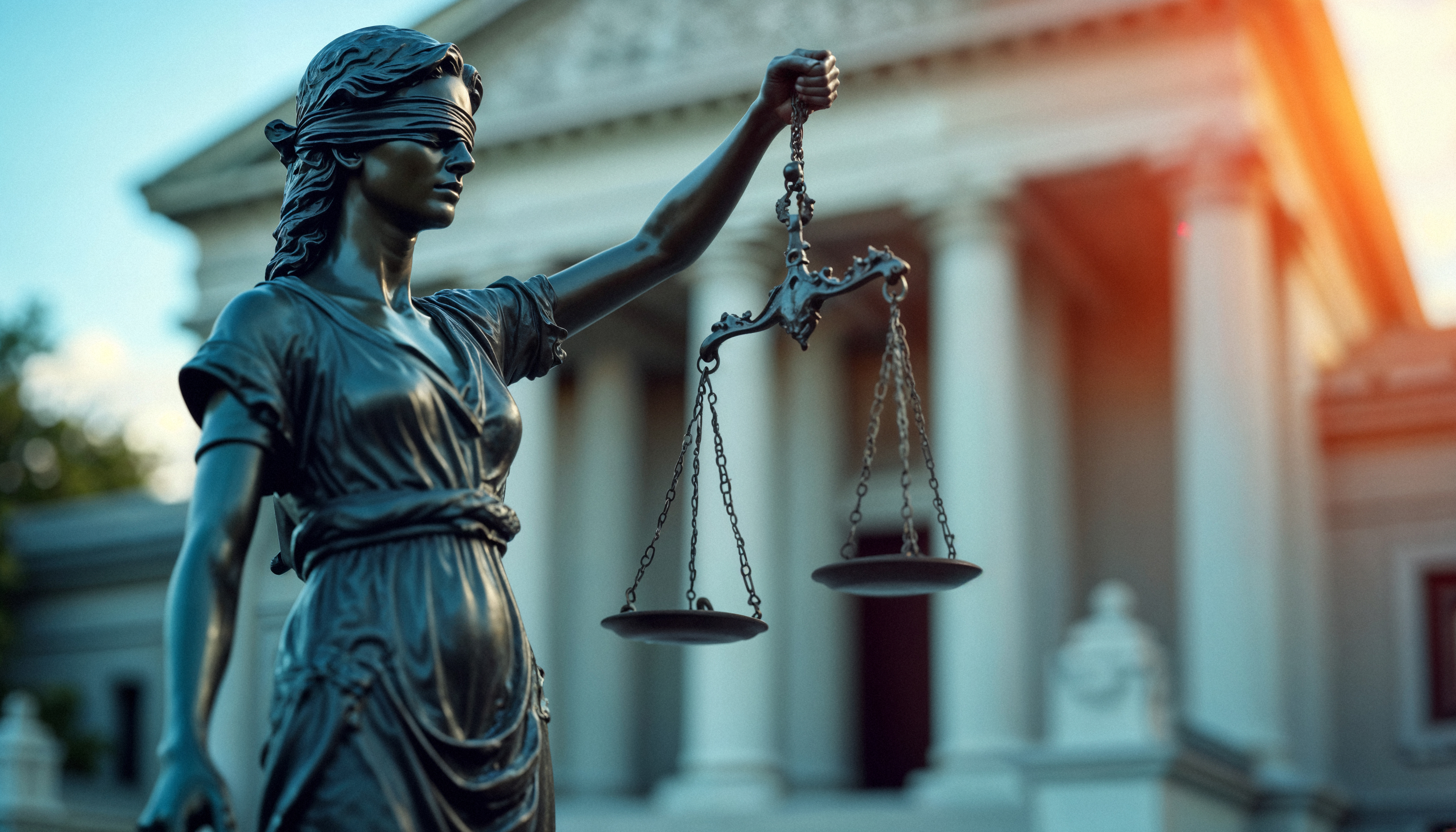 Estátua da Justiça — símbolo da advocacia